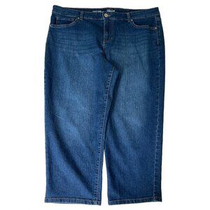Style & Co Curvy Capri Jeans Size 18